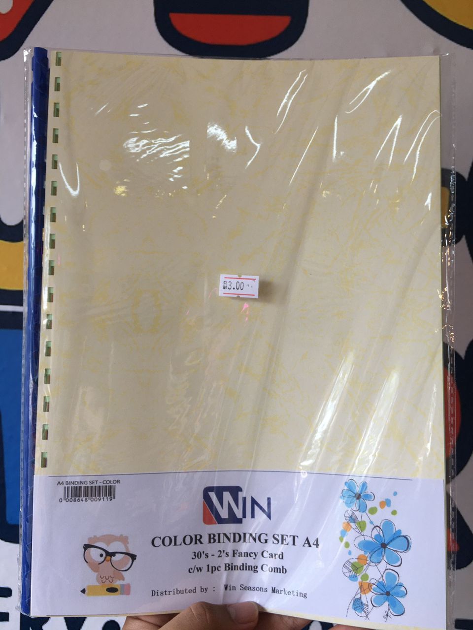 A4 COLOR BINDING SET