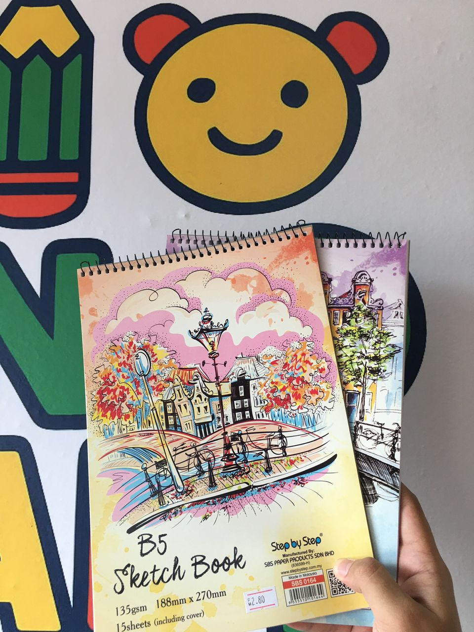 B5 SPRING SKETCH BOOK