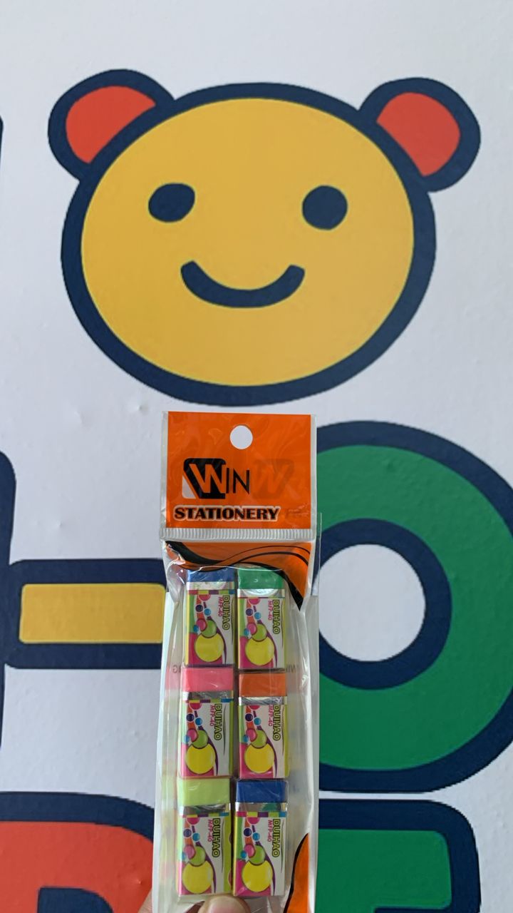 PVC COLOR ERASER - S