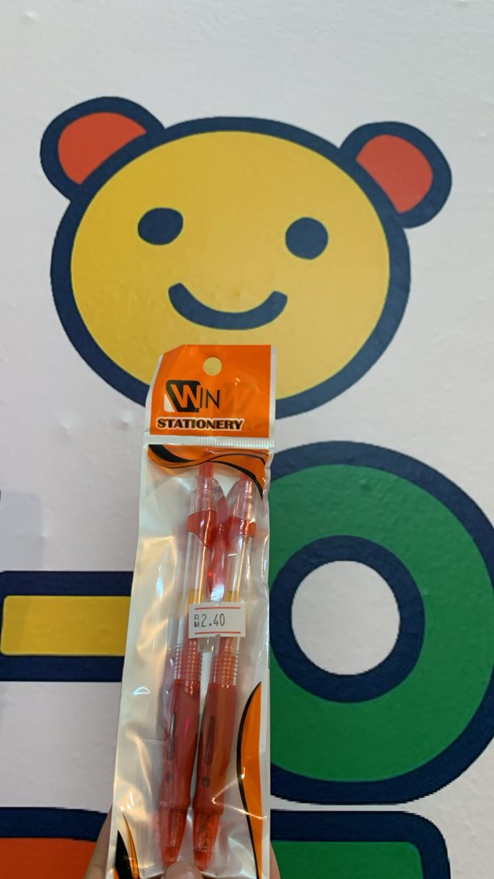 WIN GEL PEN K37 � RED