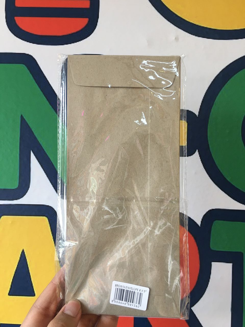 ENVELOPE � Brown 4 x 9''