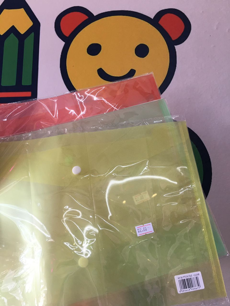 A4 BUTTON FILE - Clear