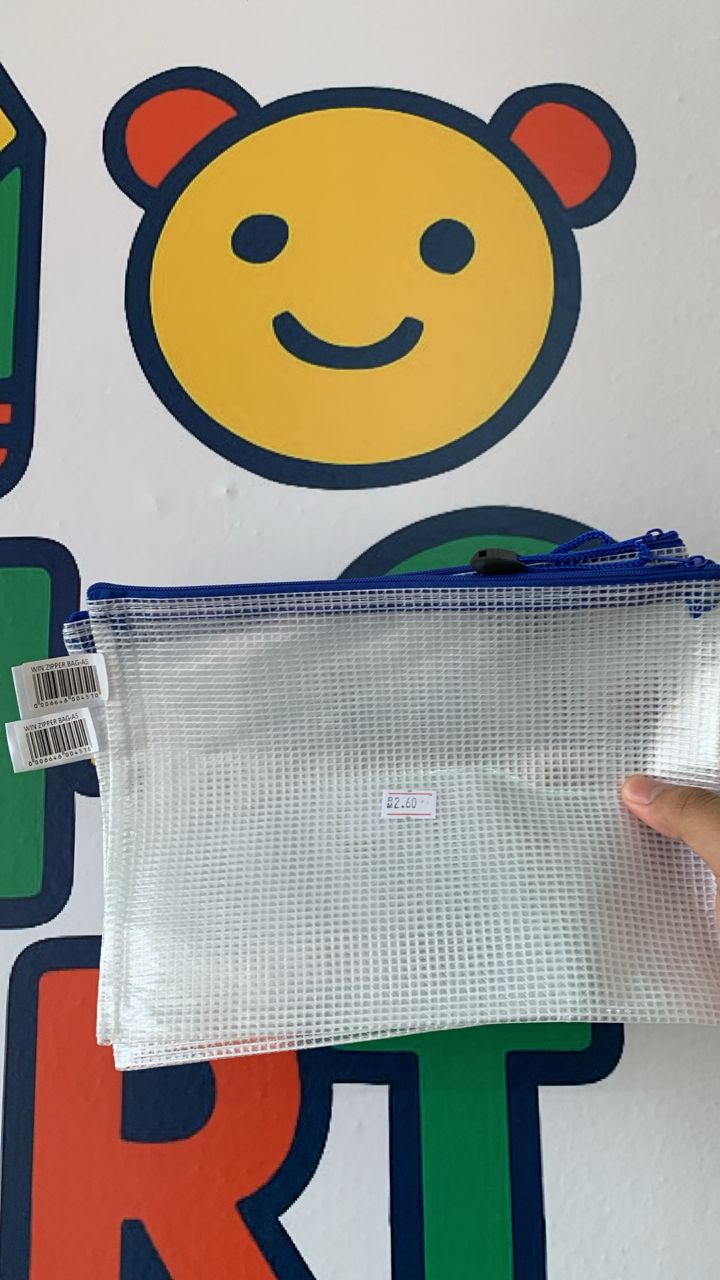 DOUBLE LAYER ZIP BAG - A5