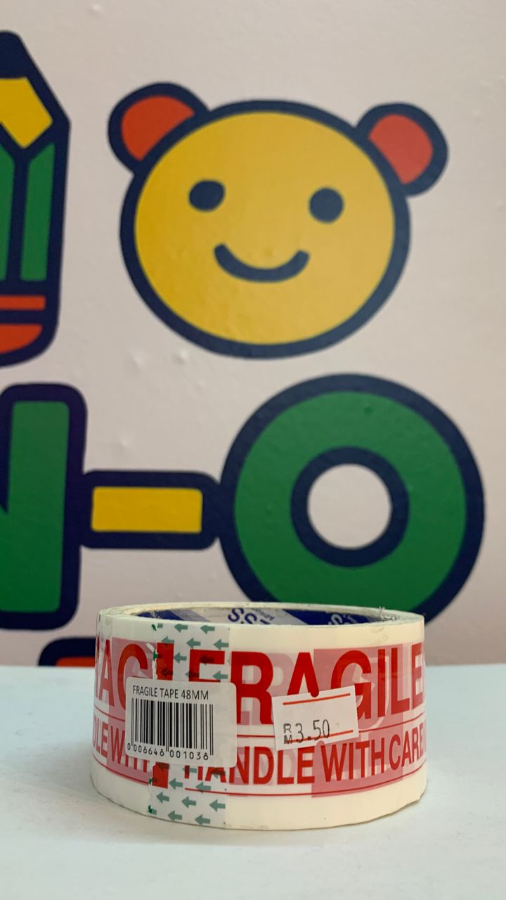 FRAGILE TAPE 48MM