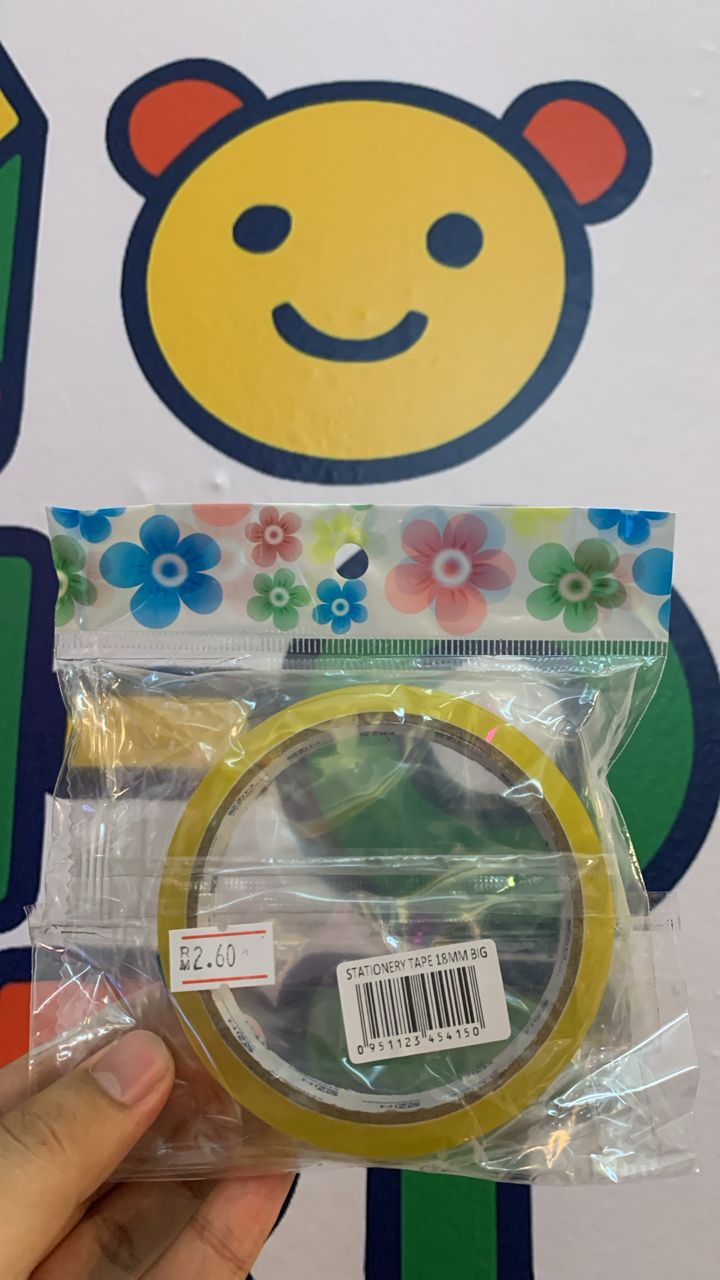 STATIONERY TAPE 18MM BIG