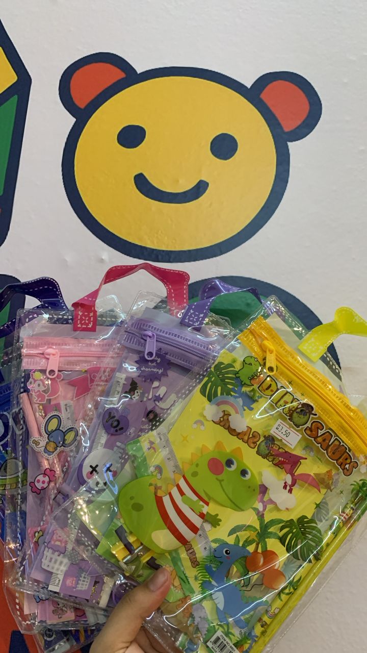 STATIONERY SET - Bag Square Mix