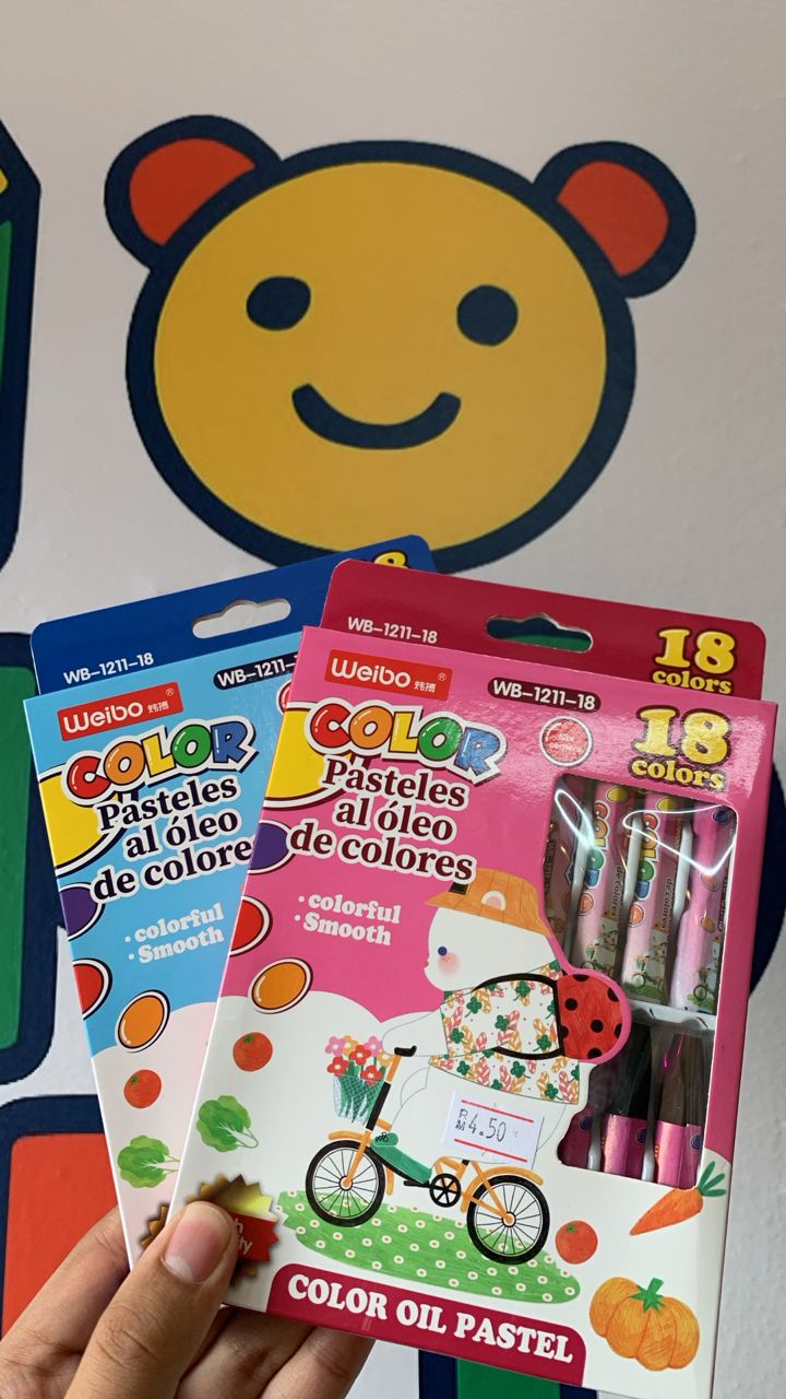 COLOR CRAYON 18 COL
