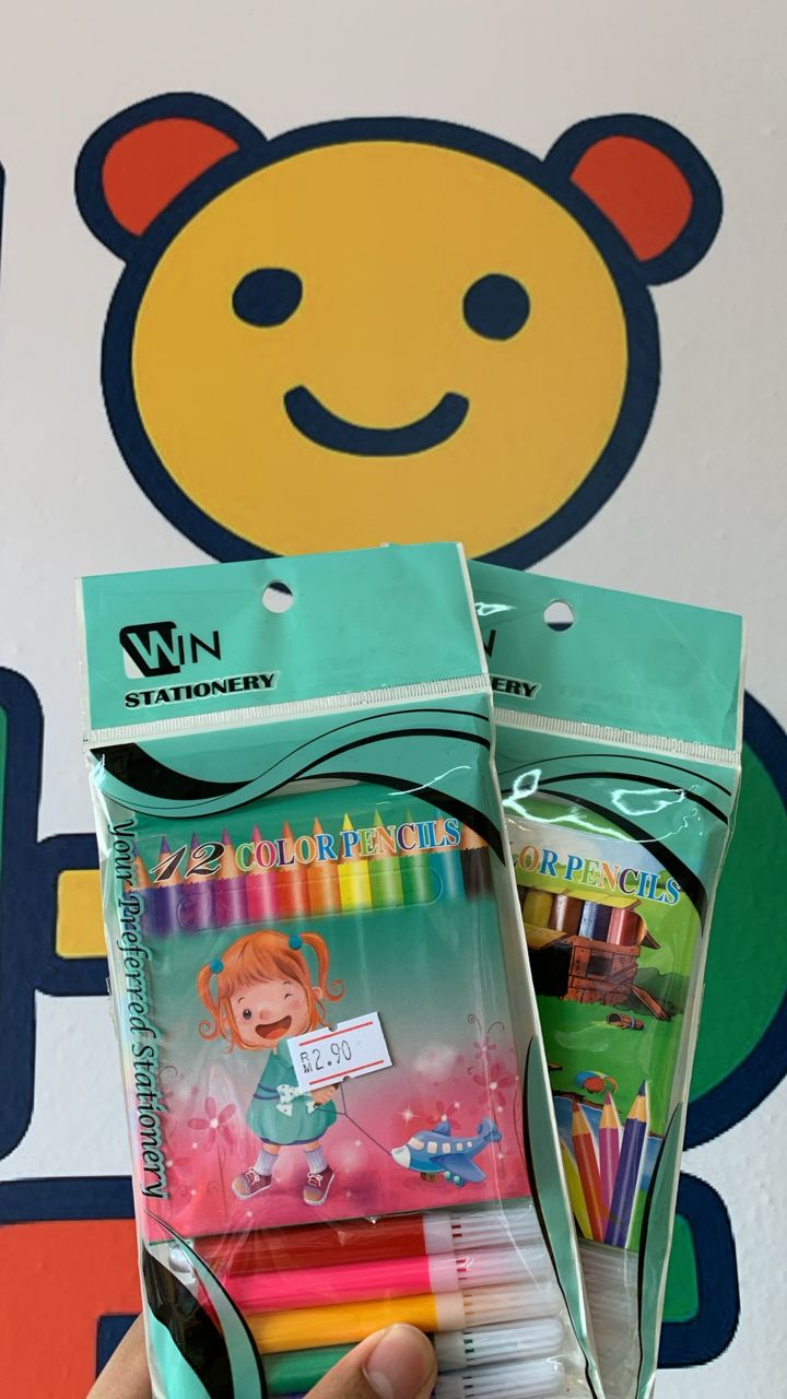 COLOR PENCIL 12'S + MAGIC PEN SET