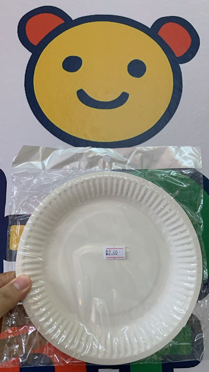 PARTY PLATE 7" - WHITE